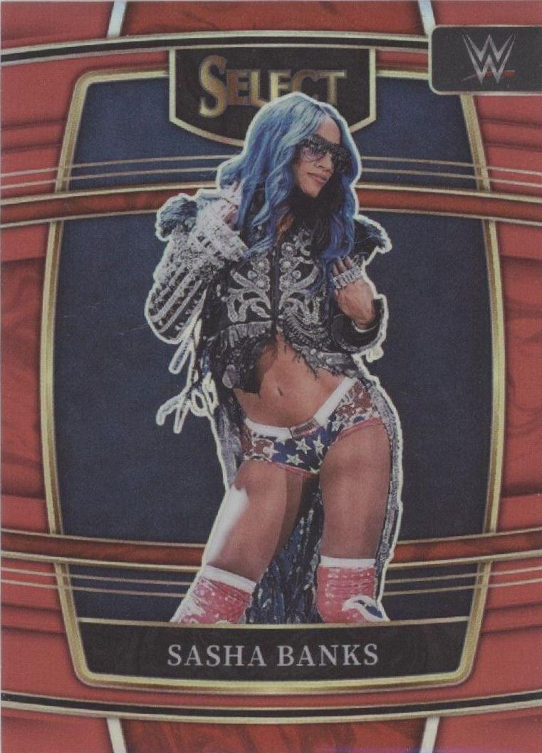 Sasha Banks [Red Prizm] #86