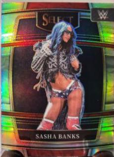 Sasha Banks [Silver Prizm] #86