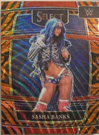 Sasha Banks [Tiger Prizm] #86