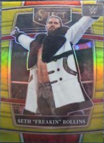 Seth 'Freakin' Rollins [Gold Prizm] #349