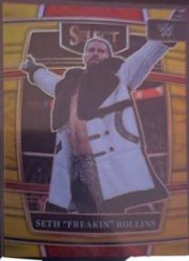 Seth 'Freakin' Rollins [Gold Prizm] #8