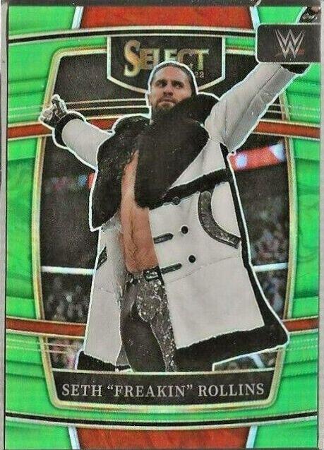 Seth 'Freakin' Rollins [Neon Green Prizm] #8