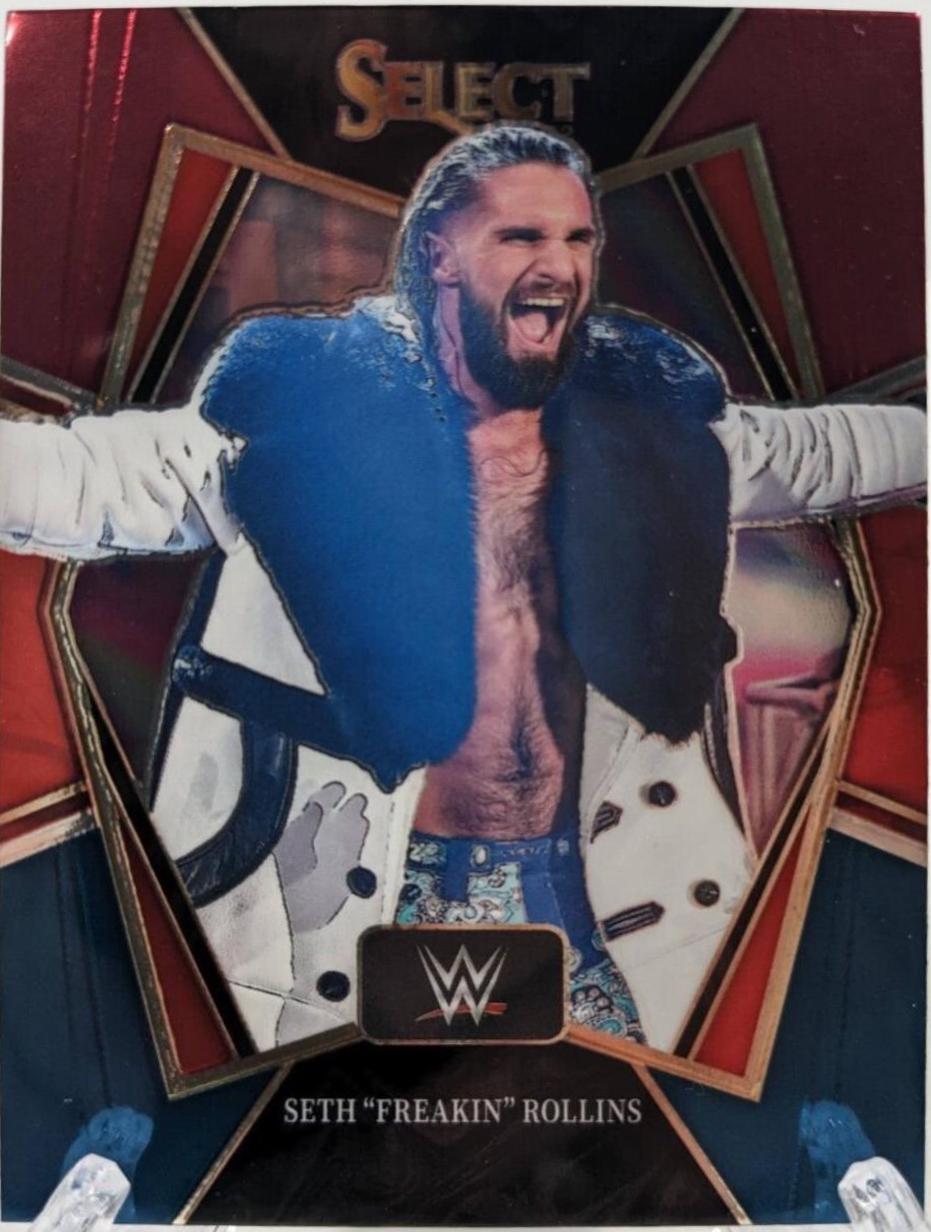 Seth 'Freakin' Rollins [Red & Blue Prizm] #200