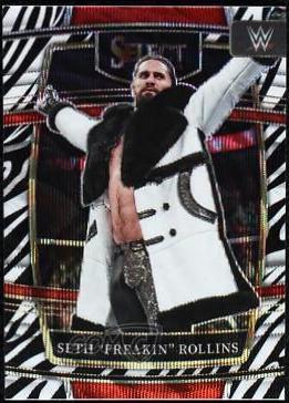 Seth 'Freakin' Rollins [Zebra Prizm] #8