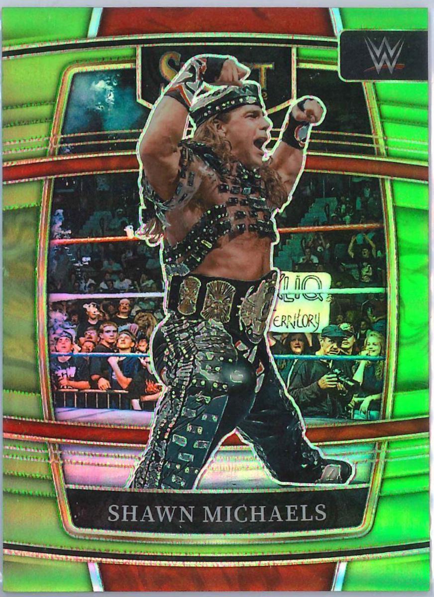 Shawn Michaels [Neon Green Prizm] #28