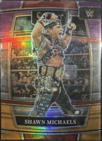 Shawn Michaels [Purple & Orange Prizm] #28