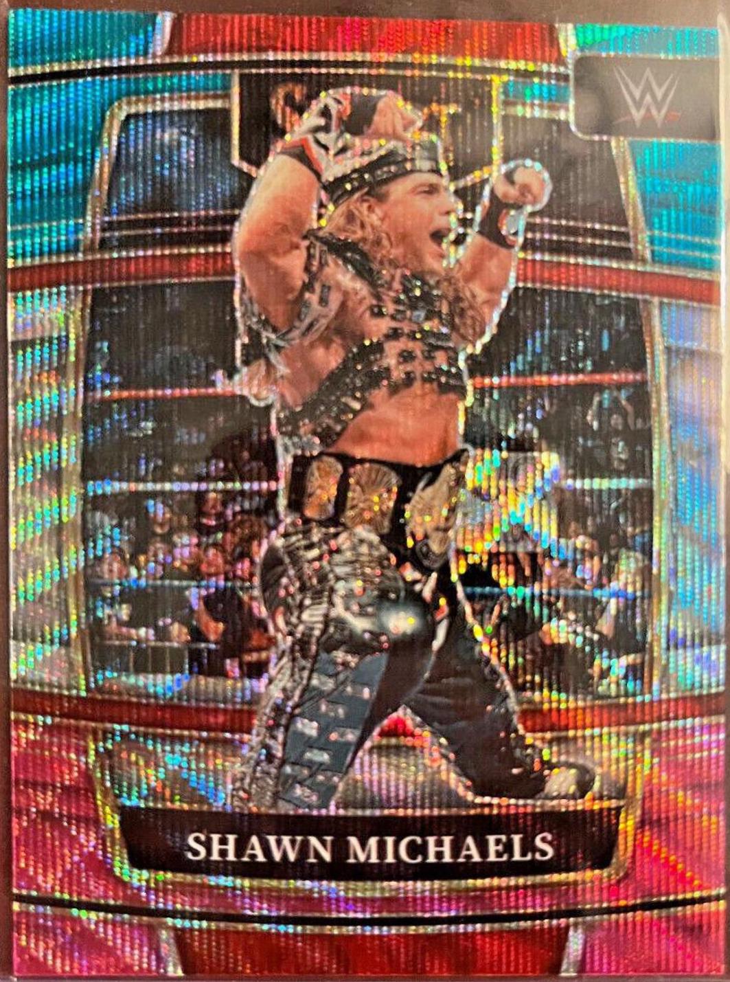 Shawn Michaels [Tri Color Prizm] #28
