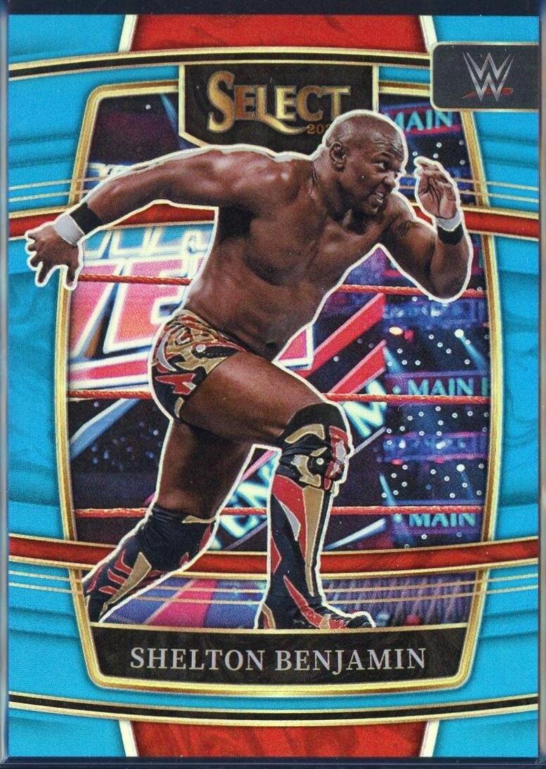 Shelton Benjamin [Light Blue Prizm] #38