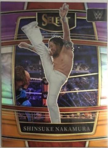 Shinsuke Nakamura [Purple & Orange Prizm] #48
