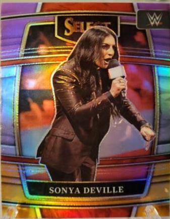 Sonya Deville [Purple & Orange Prizm] #68
