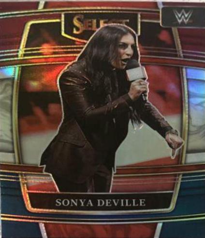 Sonya Deville [Red & Blue Prizm] #68
