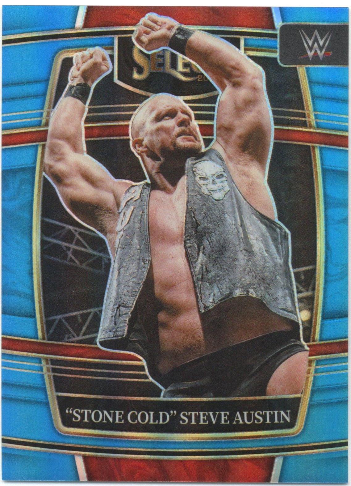 Stone Cold Steve Austin [Light Blue Prizm] #55