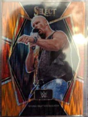 Stone Cold Steve Austin [Orange Flash] #180