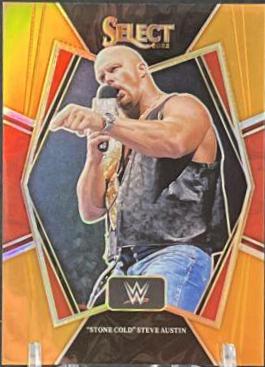 Stone Cold Steve Austin [Orange Prizm] #180
