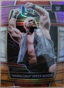 Stone Cold Steve Austin [Purple & Orange Prizm] #180