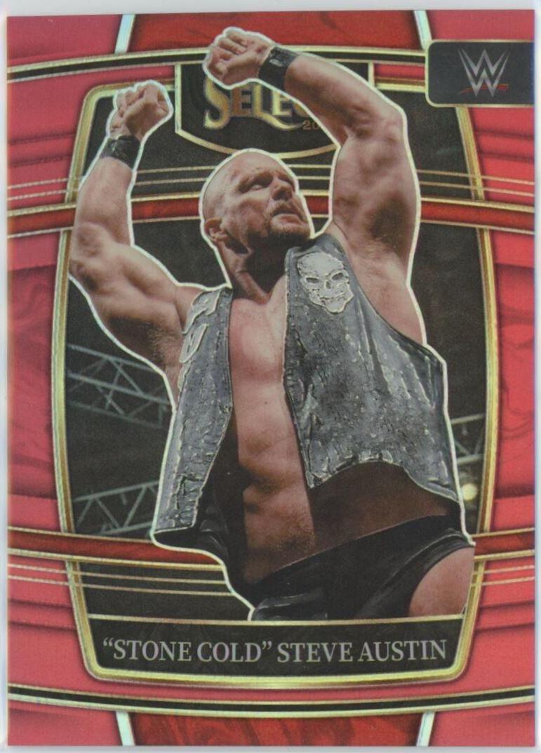 Stone Cold Steve Austin [Red Prizm] #55