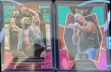 Stone Cold Steve Austin [Tri Color Prizm] #180