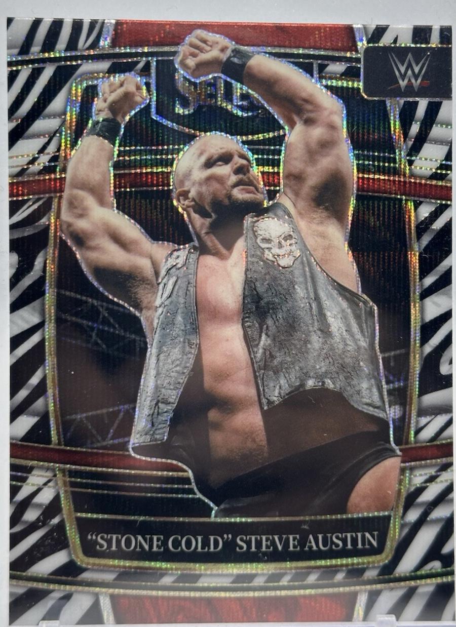 Stone Cold Steve Austin [Zebra Prizm] #55
