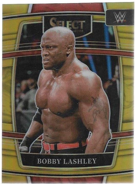 The All Mighty Bobby Lashley [Gold Prizm] #83