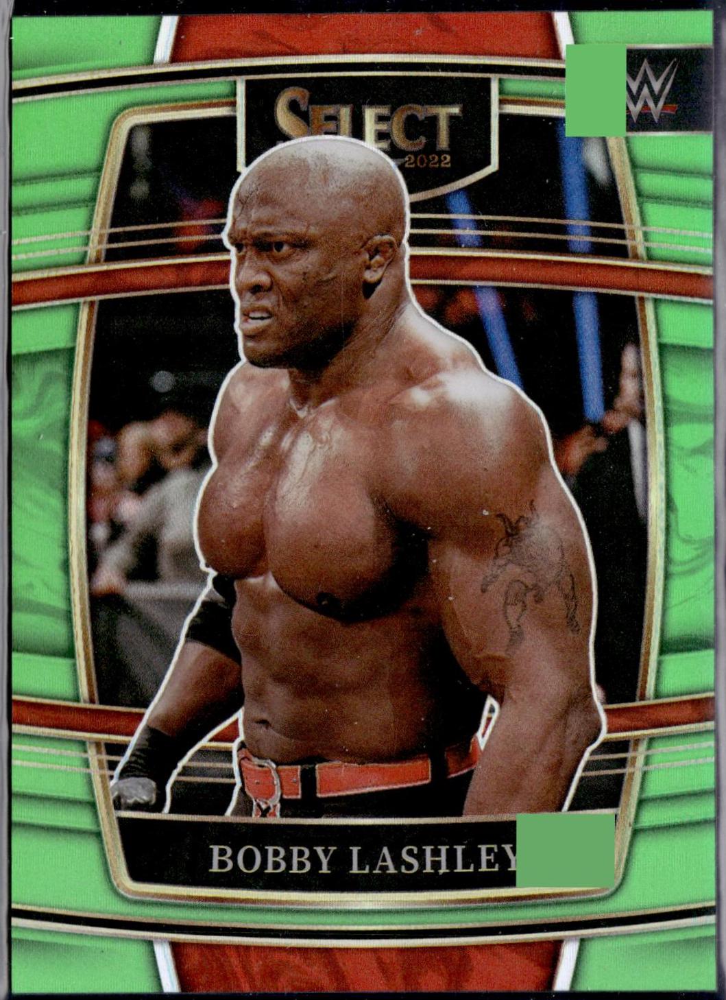 The All Mighty Bobby Lashley [Neon Green Prizm] #83