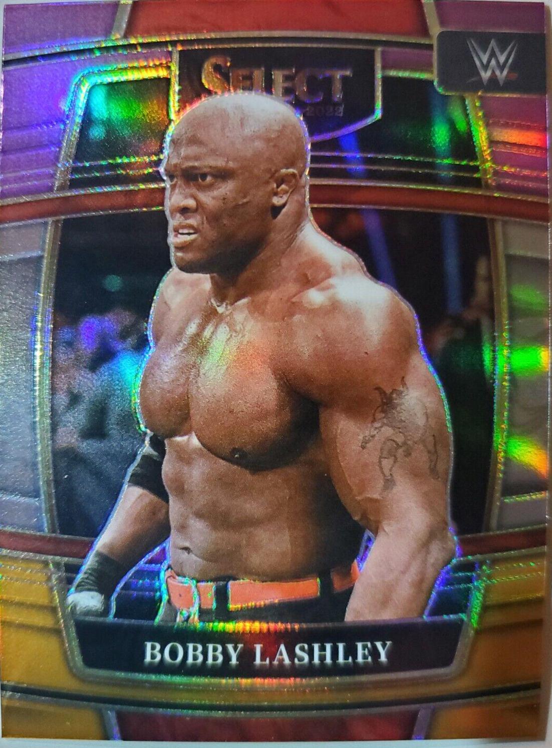 The All Mighty Bobby Lashley [Purple & Orange Prizm] #83
