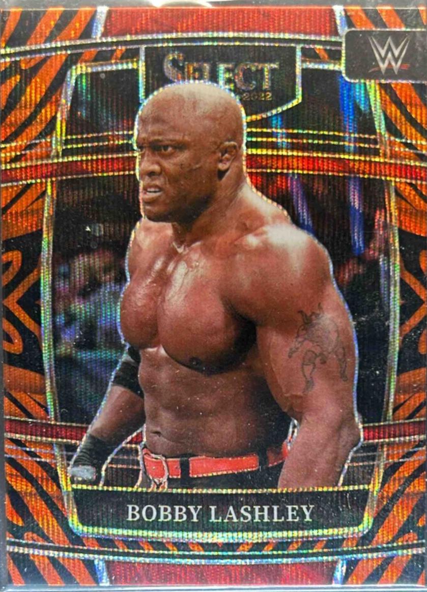 The All Mighty Bobby Lashley [Tiger Prizm] #83