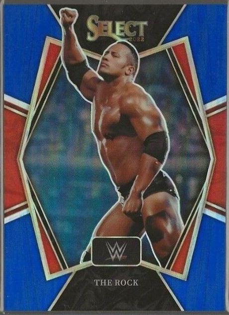 The Rock [Blue Prizm] #162