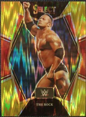 The Rock [Gold Prizm] #162
