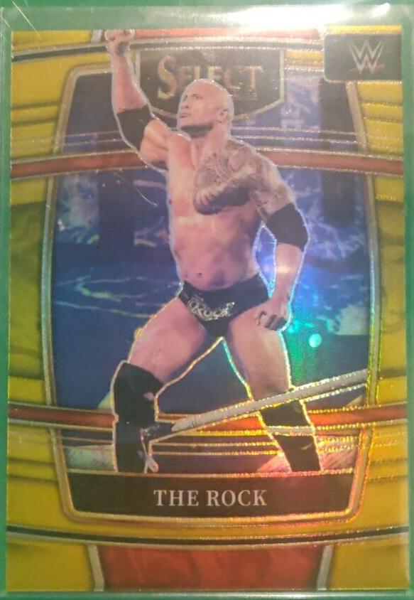 The Rock [Gold Prizm] #20