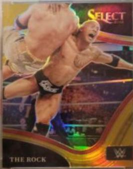 The Rock [Gold Prizm] #287
