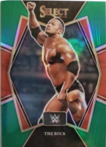 The Rock [Green Prizm] #162