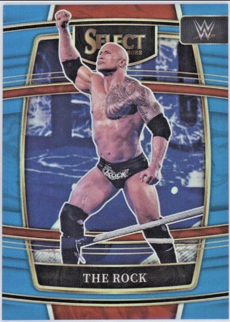 The Rock [Light Blue Prizm] #20