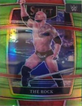The Rock [Neon Green Prizm] #20