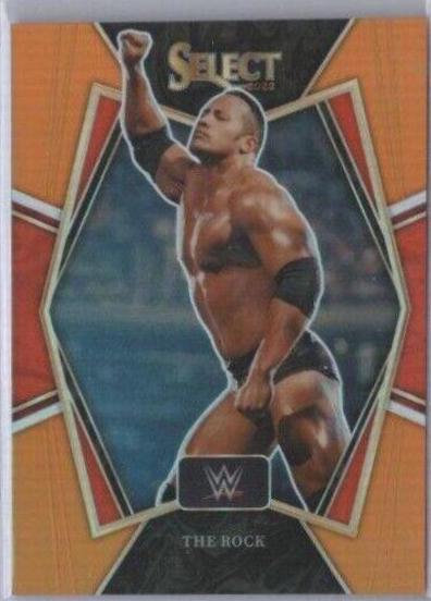 The Rock [Orange Prizm] #162