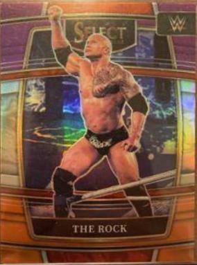 The Rock [Purple & Orange Prizm] #20