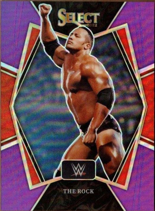 The Rock [Purple Prizm] #162