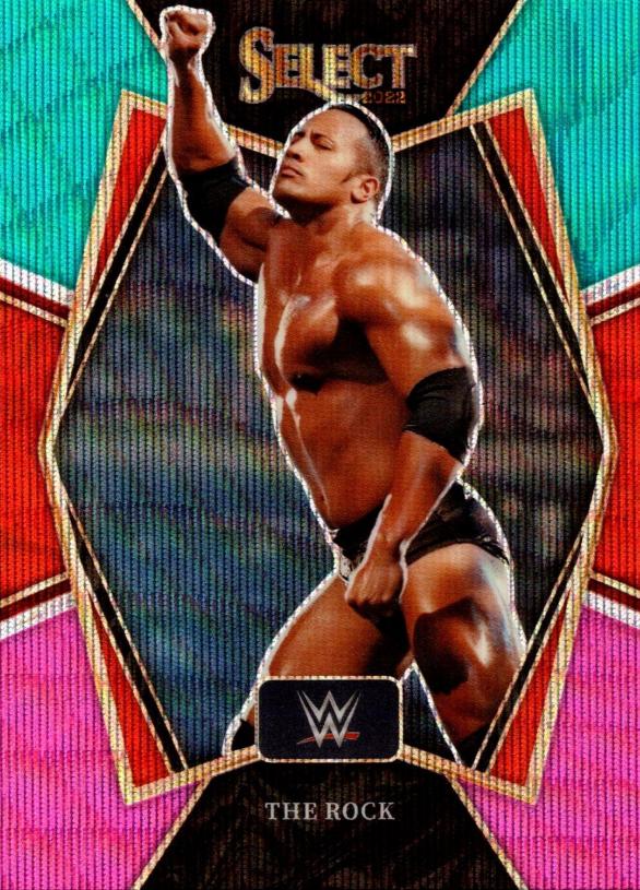 The Rock [Tri Color Prizm] #162