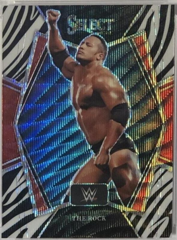 The Rock [Zebra Prizm] #162