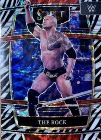 The Rock [Zebra Prizm] #20