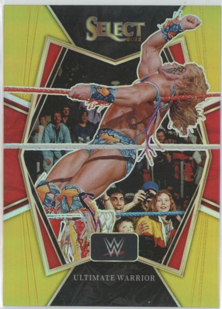 Ultimate Warrior [Gold Prizm] #114
