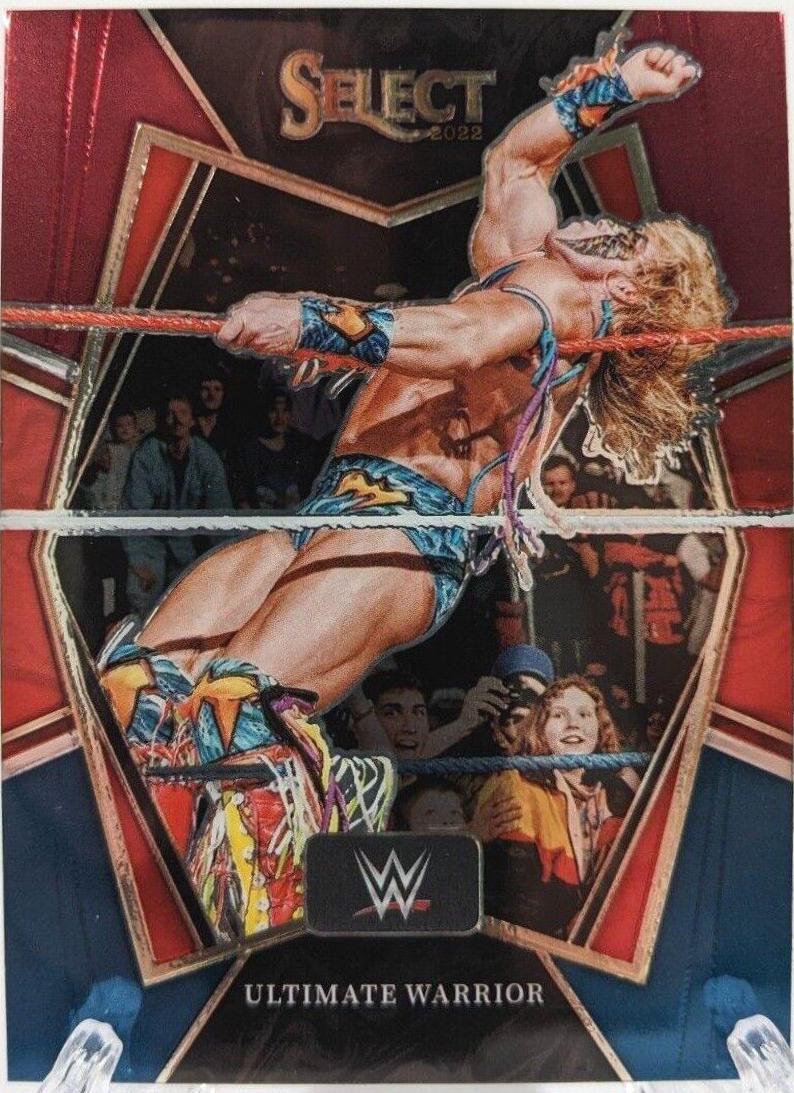 Ultimate Warrior [Red & Blue Prizm] #114