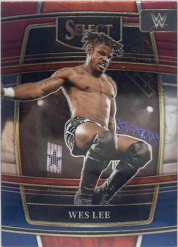 Wes Lee [Red & Blue Prizm] #70