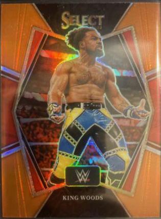Xavier Woods [Orange Prizm] #116
