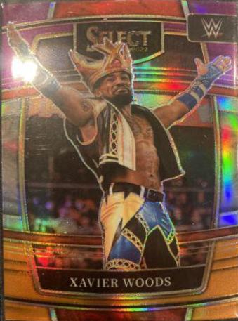 Xavier Woods [Purple & Orange Prizm] #42