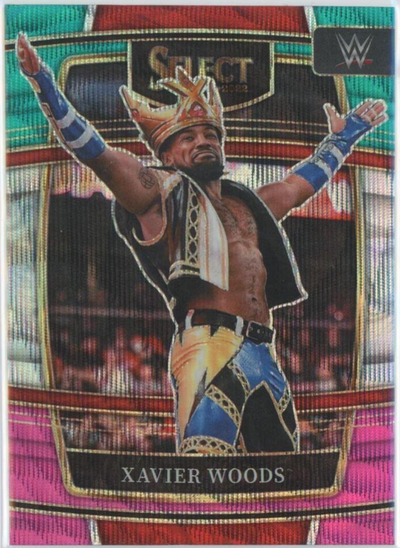 Xavier Woods [Tri Color Prizm] #42