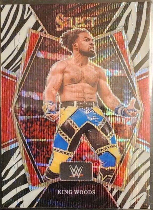 Xavier Woods [Zebra Prizm] #116