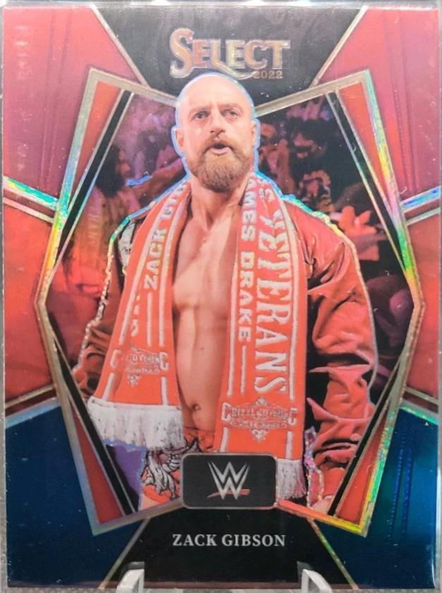 Zack Gibson [Red & Blue Prizm] #164