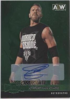 Christian Cage [Green Autograph] #48