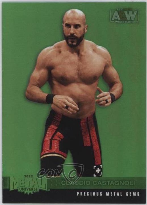 Claudio Castagnoli [Precious Metal Gems Green] #113