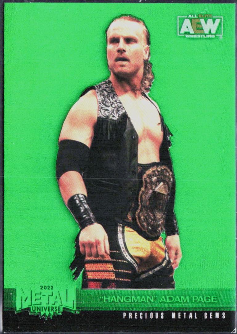 Hangman Adam Page [Precious Metal Gems Green] #1
